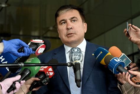 Emaciated and imprisoned, former Georgian President Saakashvili tells court he is spiritually fit